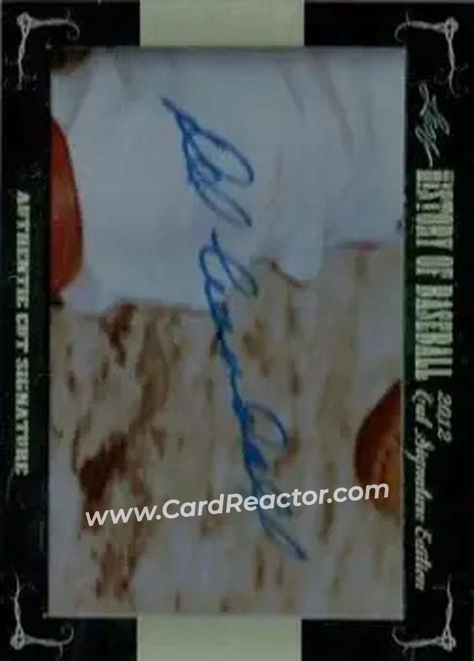 2012 Leaf Cut Signature History of Baseball #NNO - Del Crandall - Front