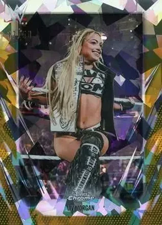 2026 Topps Chrome Sapphire Edition WWE - Gold #17 - Liv Morgan