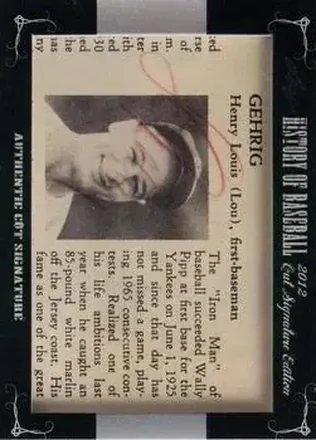 Lou Gehrig