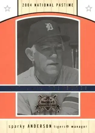 2004 Fleer National Pastime #16NT National Treasures George Anderson