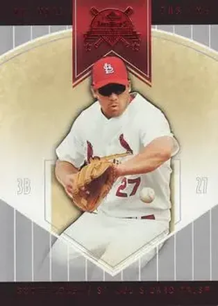 2004 Fleer National Pastime - Red Foil #32 - Scott Rolen - St. Louis Cardinals
