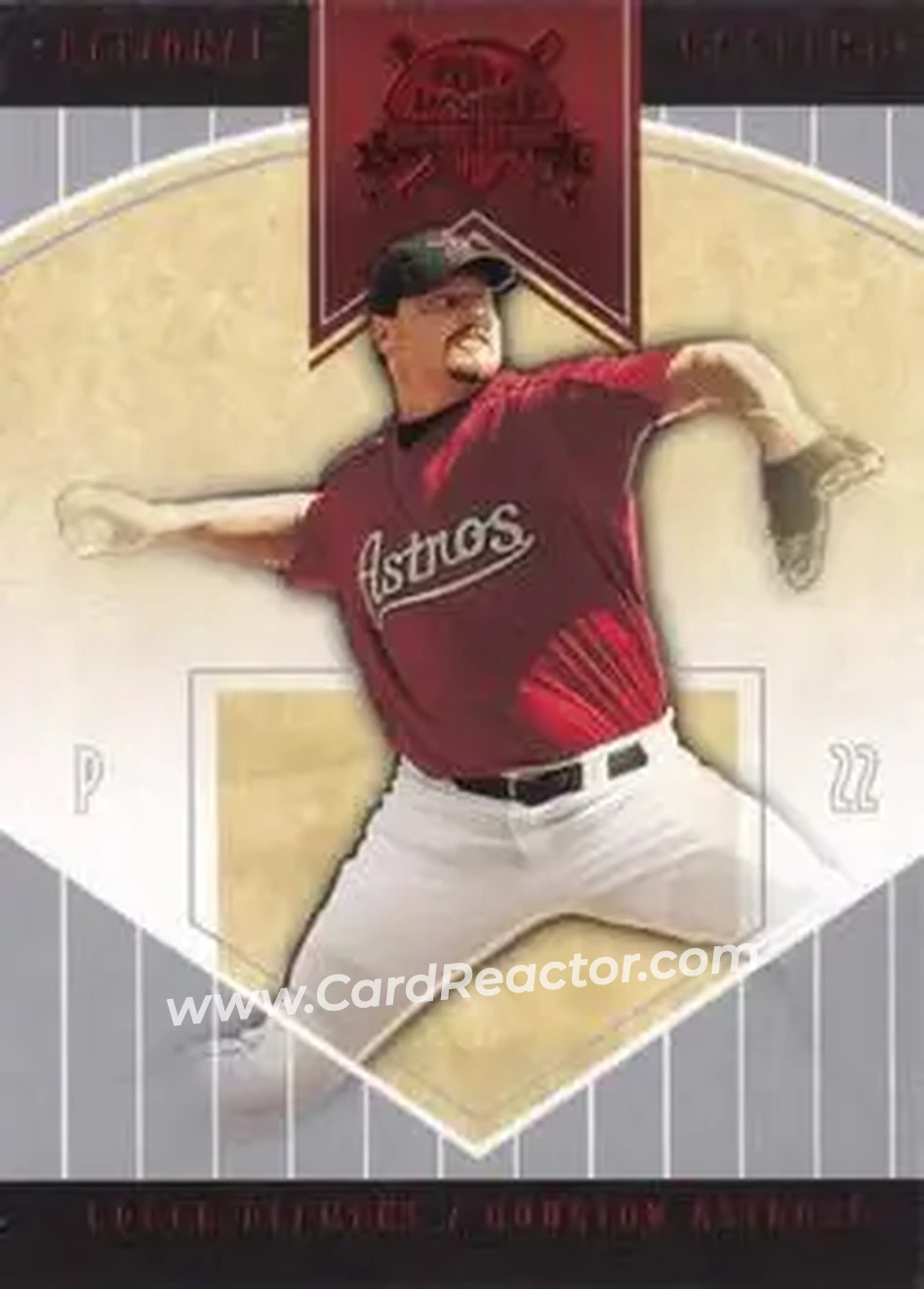 2004 Fleer National Pastime - Red Foil #50 - Roger Clemens - Houston Astros - Front