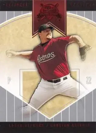 2004 Fleer National Pastime - Red Foil #50 - Roger Clemens - Houston Astros