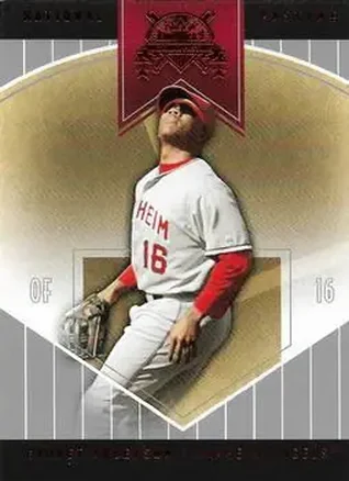 2004 Fleer National Pastime - Red Foil #51 - Garret Anderson - Anaheim Angels