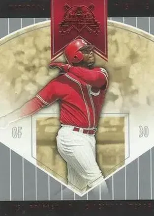 2004 Fleer National Pastime - Red Foil #58 - Ken Griffey Jr. - Cincinnati Reds