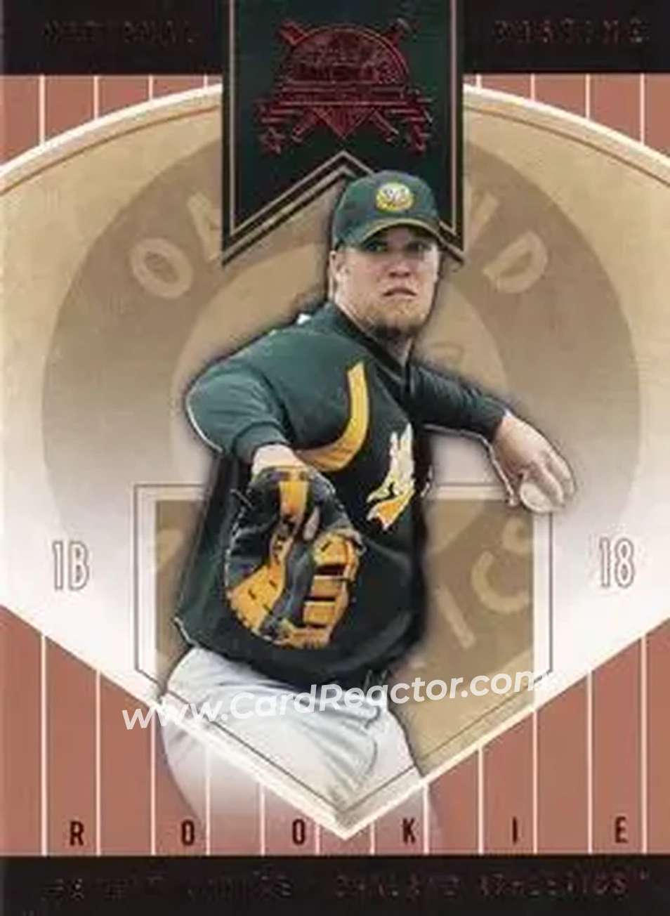 2004 Fleer National Pastime - Red Foil #62 - Graham Koonce - Oakland Athletics - Front 2004 Fleer National Pastime - Red Foil #62 - Graham Koonce - Oakland Athletics - Front