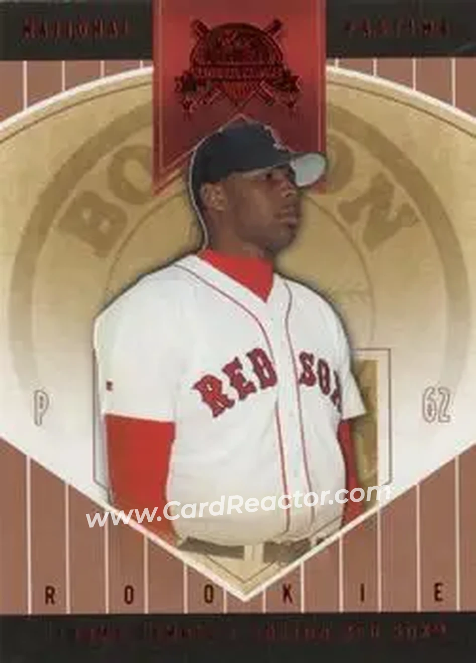 2004 Fleer National Pastime - Red Foil #75 - Jerome Gamble - Boston Red Sox - Front