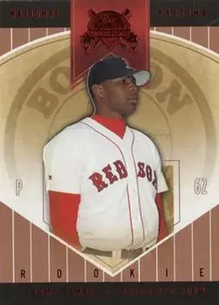 2004 Fleer National Pastime - Red Foil #75 - Jerome Gamble - Boston Red Sox