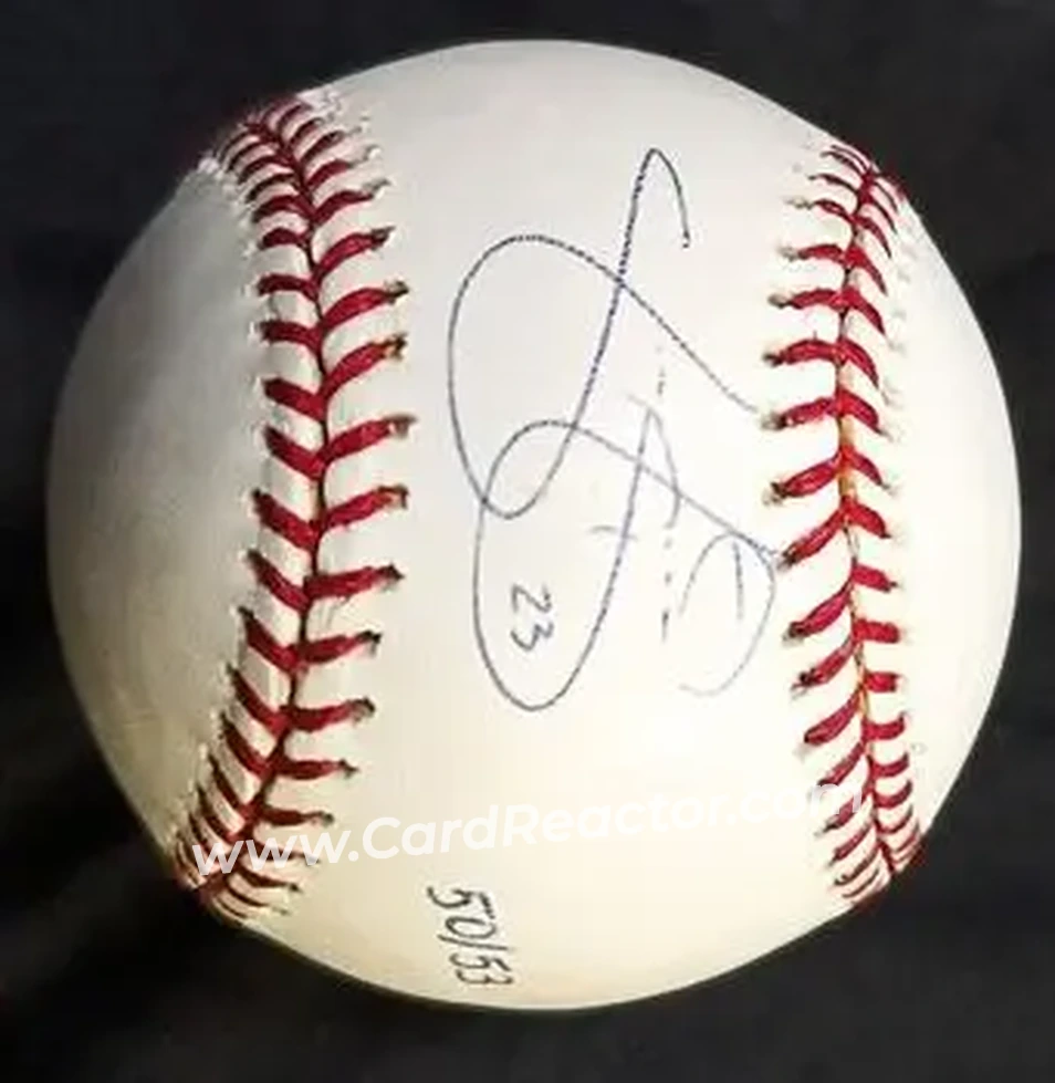 2004 Fleer Legacy - Autographed Baseballs #NNO - Shannon Stewart - Minnesota Twins - Front 2004 Fleer Legacy - Autographed Baseballs #NNO - Shannon Stewart - Minnesota Twins - Front