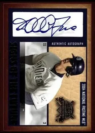 2004 Fleer National Pastime - Signs of the Future Gold #SF-KG - Khalil Greene - San Diego Padres