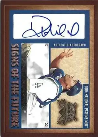 2004 Fleer National Pastime - Signs of the Future Gold #SF-KH - Koyie Hill - Los Angeles Dodgers