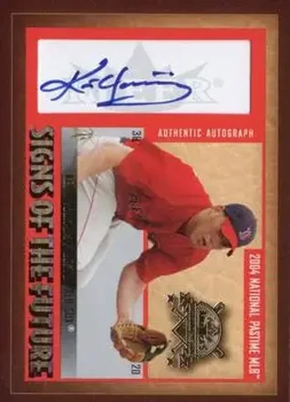 2004 Fleer National Pastime feature card