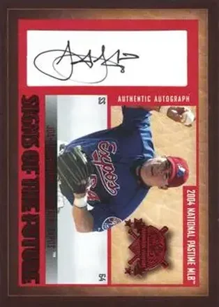 2004 Fleer National Pastime feature card