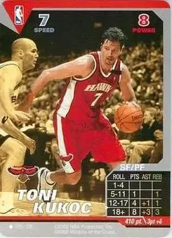 2002 NBA Showdown #005 - Toni Kukoc - Atlanta Hawks