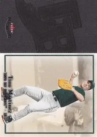 2004 Fleer Patchworks #3 - Tino Martinez - Tampa Bay Devil Rays