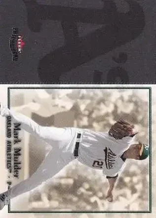 2004 Fleer Patchworks #4 - Mark Mulder - Oakland Athletics