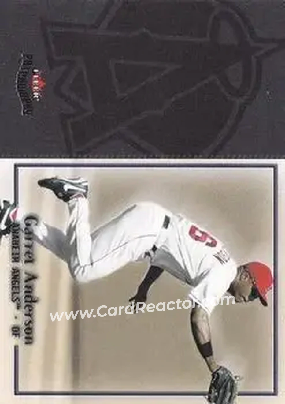 2004 Fleer Patchworks #8 - Garret Anderson - Anaheim Angels - Front 2004 Fleer Patchworks #8 - Garret Anderson - Anaheim Angels - Front