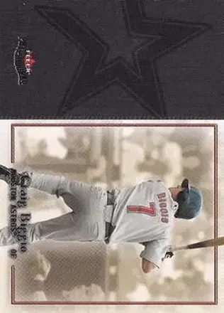 2004 Fleer Patchworks #9 - Craig Biggio - Houston Astros