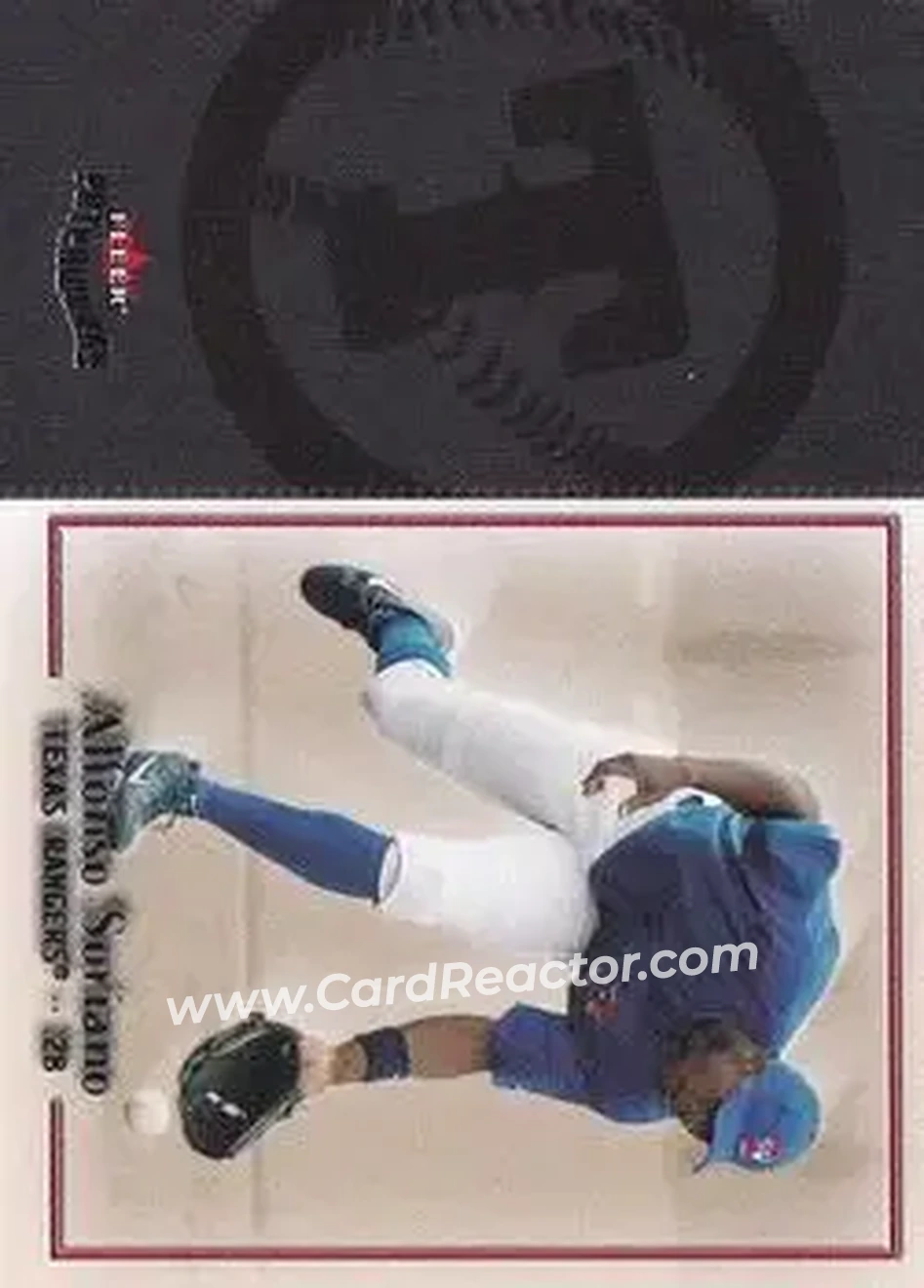 2004 Fleer Patchworks #10 - Alfonso Soriano - Texas Rangers - Front