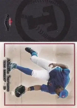 2004 Fleer Patchworks #10 - Alfonso Soriano - Texas Rangers