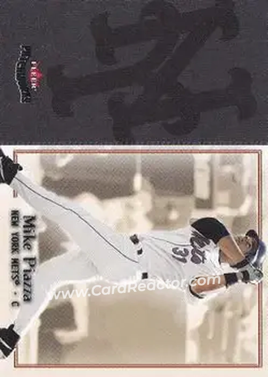 2004 Fleer Patchworks #12 - Mike Piazza - New York Mets - Front