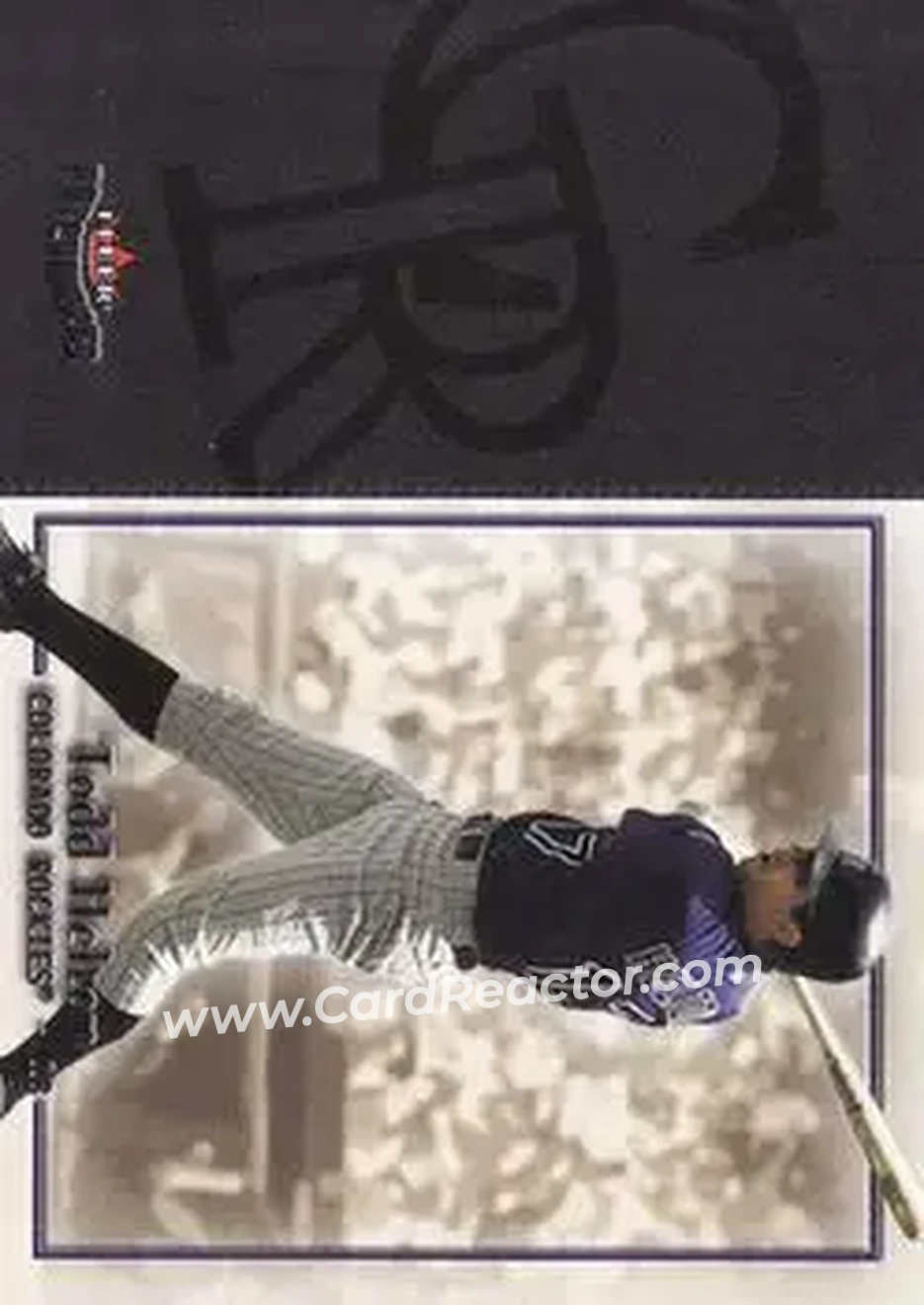 2004 Fleer Patchworks #13 - Todd Helton - Colorado Rockies - Front 2004 Fleer Patchworks #13 - Todd Helton - Colorado Rockies - Front