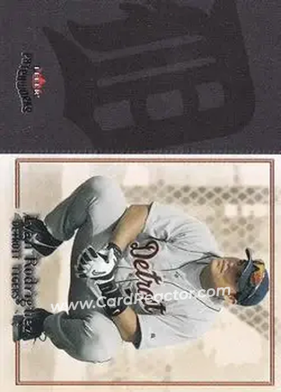 2004 Fleer Patchworks #20 - Ivan Rodriguez - Detroit Tigers - Front 2004 Fleer Patchworks #20 - Ivan Rodriguez - Detroit Tigers - Front