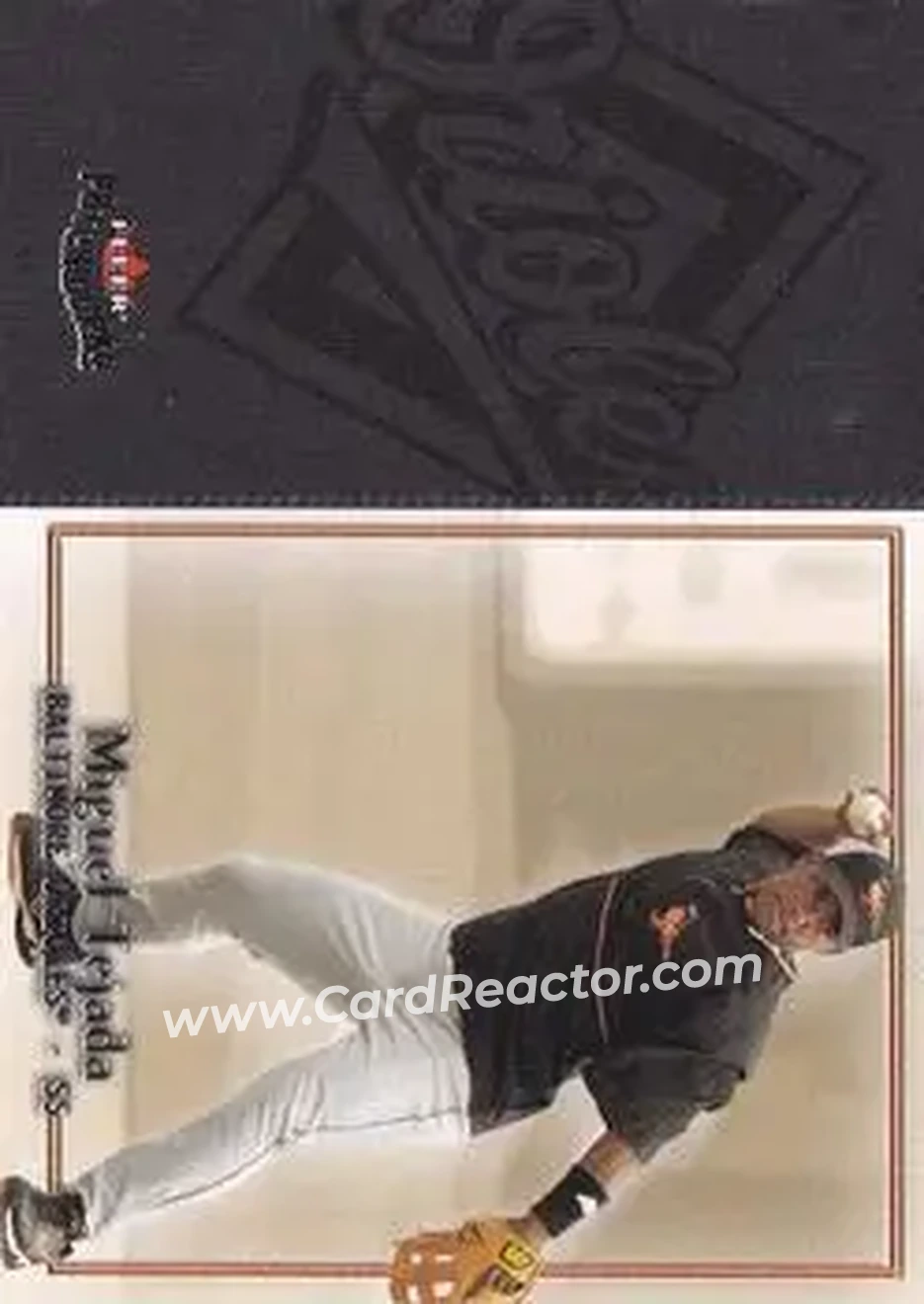 2004 Fleer Patchworks #23 - Miguel Tejada - Baltimore Orioles - Front 2004 Fleer Patchworks #23 - Miguel Tejada - Baltimore Orioles - Front
