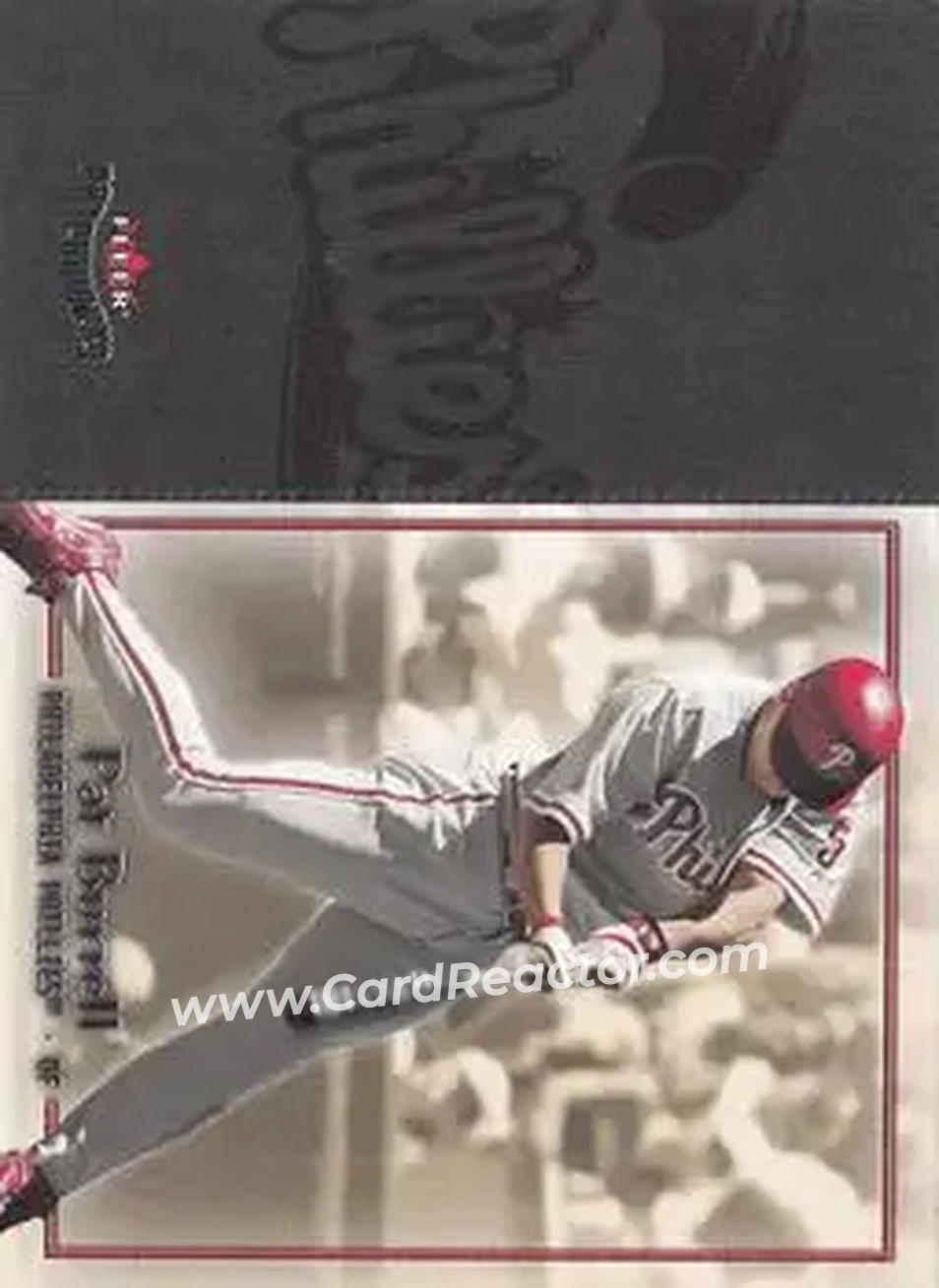 2004 Fleer Patchworks #30 - Pat Burrell - Philadelphia Phillies - Front