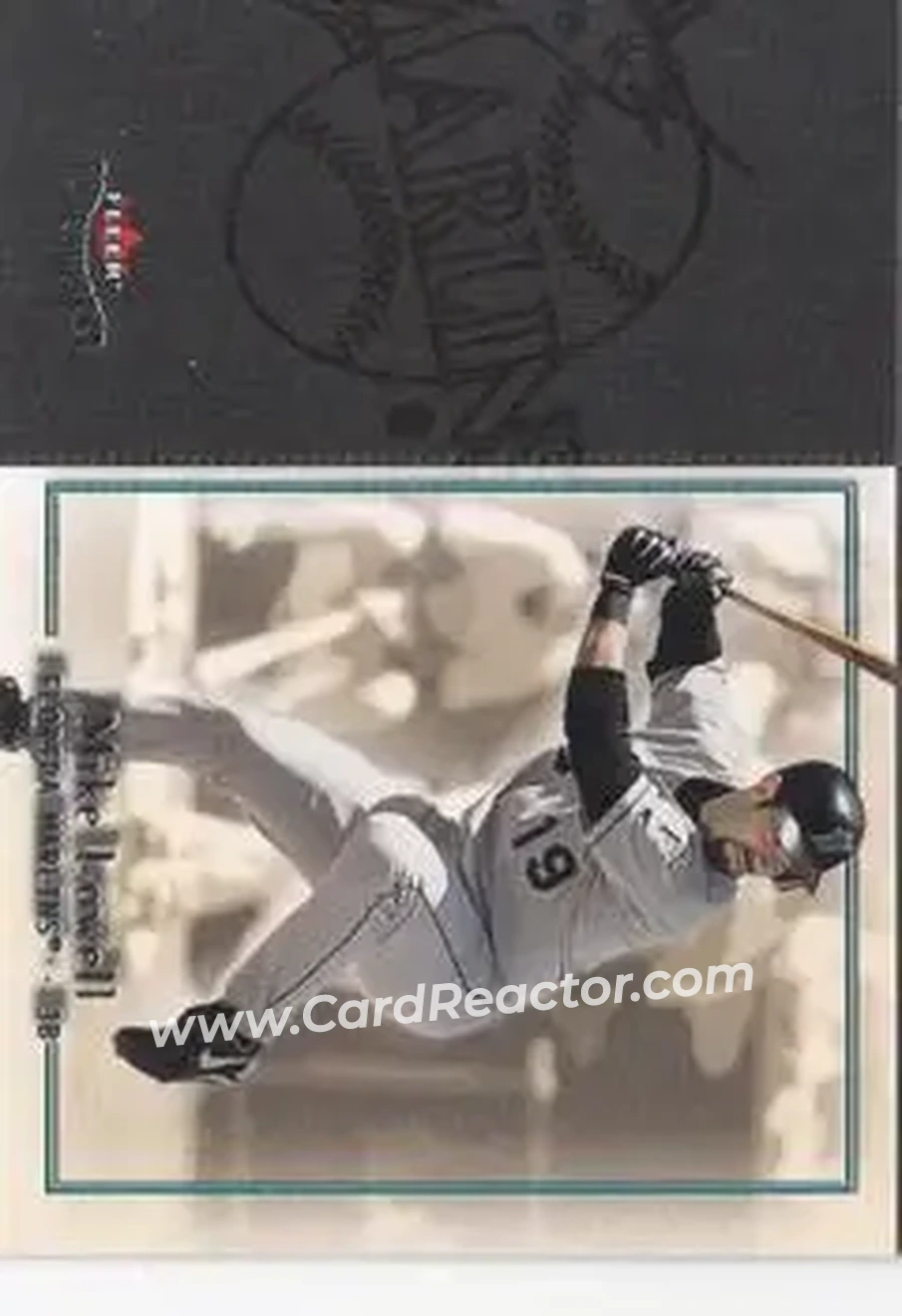 2004 Fleer Patchworks #34 - Mike Lowell - Florida Marlins - Front 2004 Fleer Patchworks #34 - Mike Lowell - Florida Marlins - Front