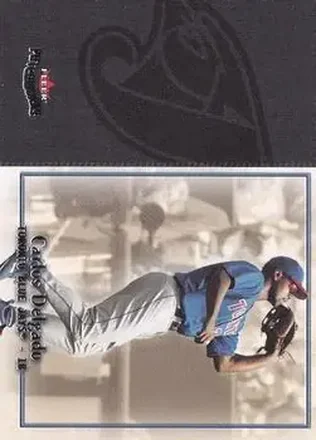 2004 Fleer Patchworks #36 - Carlos Delgado - Toronto Blue Jays