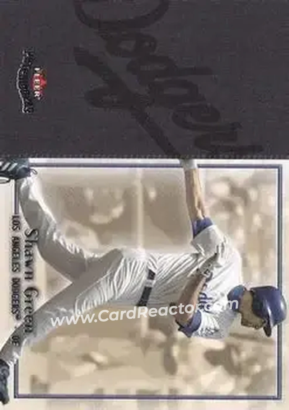 2004 Fleer Patchworks #38 - Shawn Green - Los Angeles Dodgers - Front 2004 Fleer Patchworks #38 - Shawn Green - Los Angeles Dodgers - Front