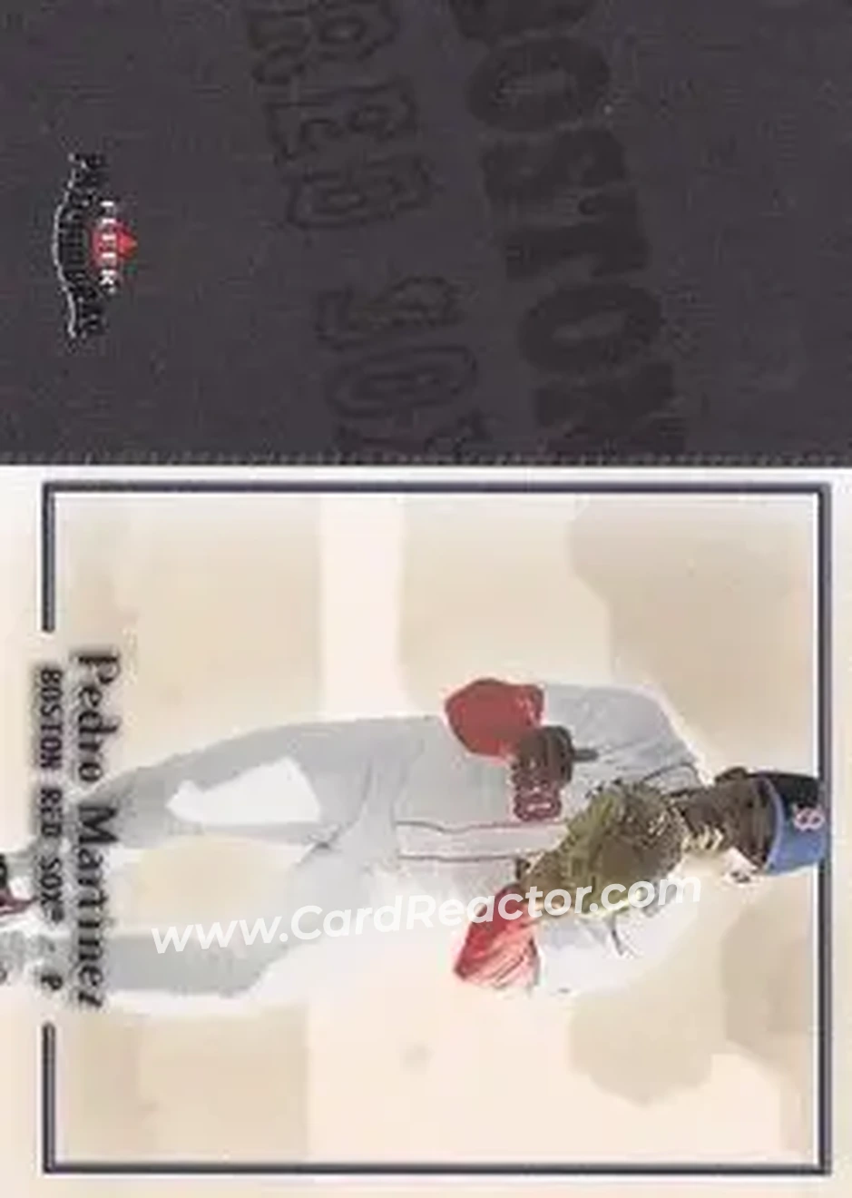 2004 Fleer Patchworks #39 - Pedro Martinez - Boston Red Sox - Front 2004 Fleer Patchworks #39 - Pedro Martinez - Boston Red Sox - Front