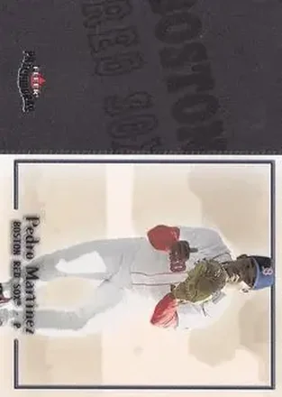 2004 Fleer Patchworks #39 - Pedro Martinez - Boston Red Sox