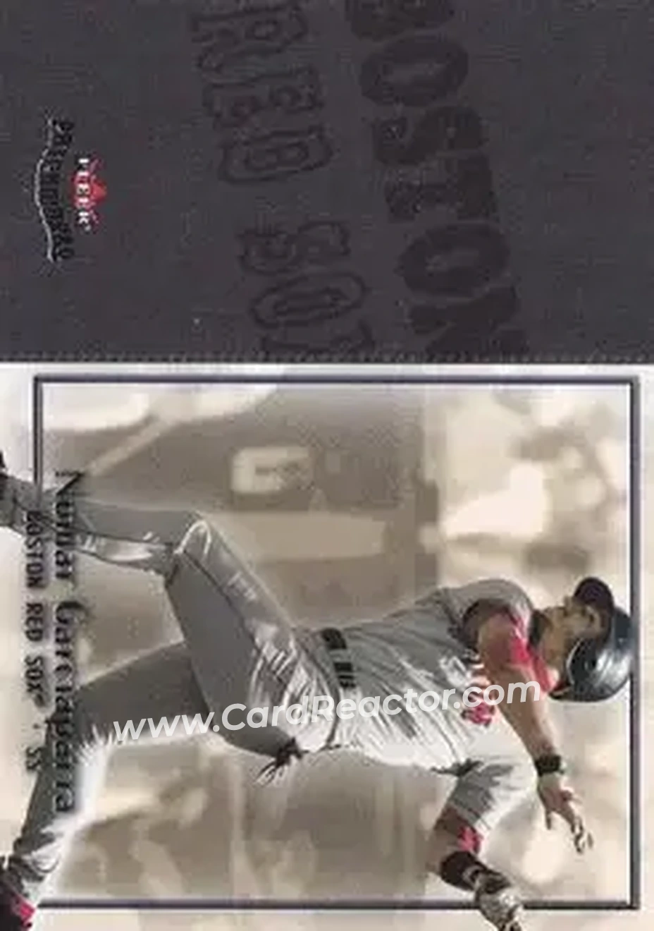 2004 Fleer Patchworks #47 - Nomar Garciaparra - Boston Red Sox - Front