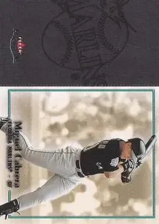 2004 Fleer Patchworks #53 - Miguel Cabrera - Florida Marlins