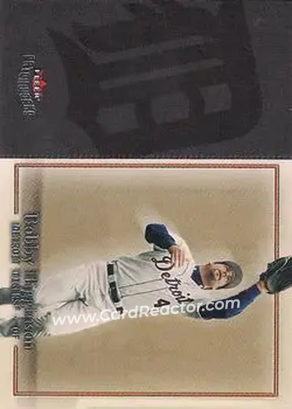 2004 Fleer Patchworks #54 - Bobby Higginson - Detroit Tigers - Front 2004 Fleer Patchworks #54 - Bobby Higginson - Detroit Tigers - Front