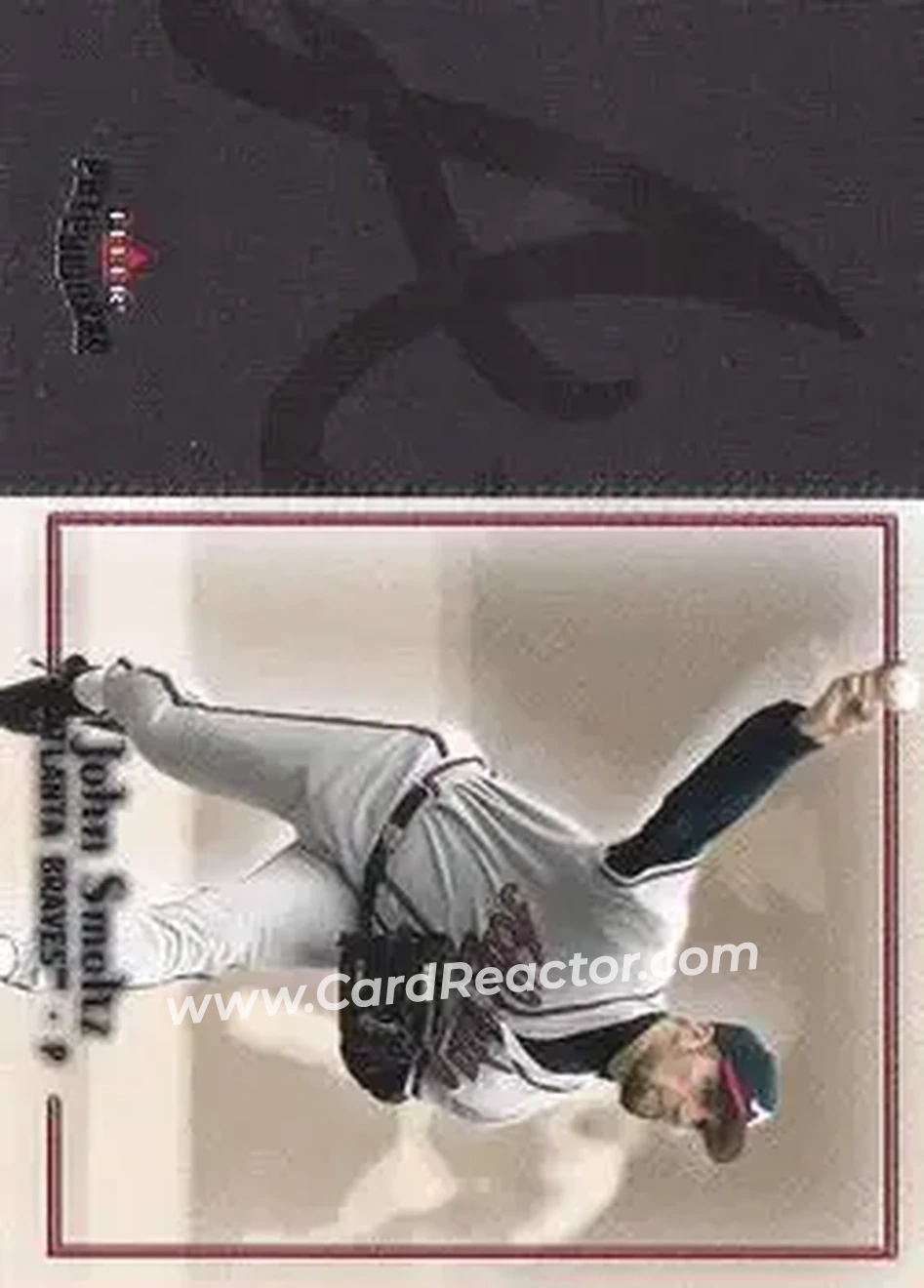 2004 Fleer Patchworks #55 - John Smoltz - Atlanta Braves - Front 2004 Fleer Patchworks #55 - John Smoltz - Atlanta Braves - Front