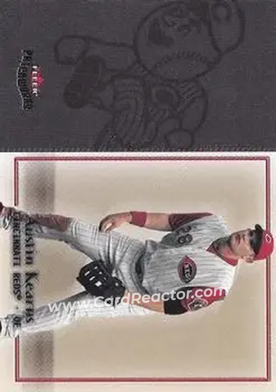 2004 Fleer Patchworks #60 - Austin Kearns - Cincinnati Reds - Front 2004 Fleer Patchworks #60 - Austin Kearns - Cincinnati Reds - Front