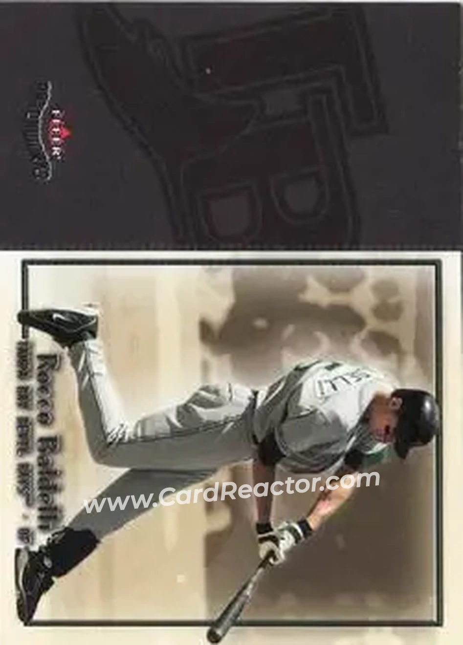 2004 Fleer Patchworks #65 - Rocco Baldelli - Tampa Bay Devil Rays - Front 2004 Fleer Patchworks #65 - Rocco Baldelli - Tampa Bay Devil Rays - Front