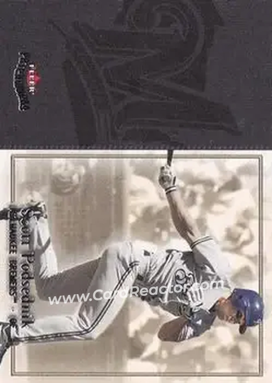 2004 Fleer Patchworks #72 - Scott Podsednik - Milwaukee Brewers - Front 2004 Fleer Patchworks #72 - Scott Podsednik - Milwaukee Brewers - Front