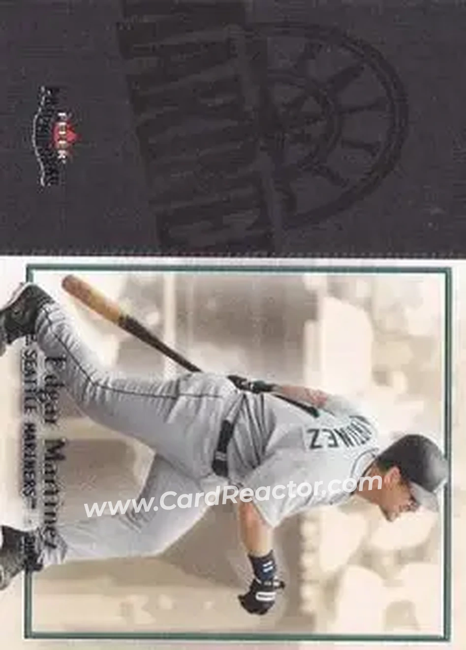 2004 Fleer Patchworks #77 - Edgar Martinez - Seattle Mariners - Front 2004 Fleer Patchworks #77 - Edgar Martinez - Seattle Mariners - Front
