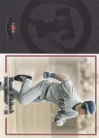 2004 Fleer Patchworks #81 - Hank Blalock - Texas Rangers