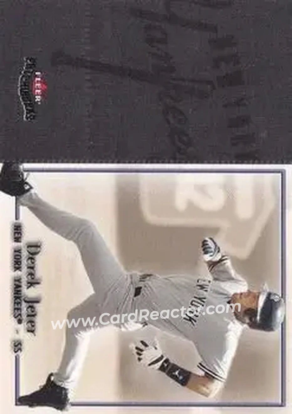 2004 Fleer Patchworks #83 - Derek Jeter - New York Yankees - Front 2004 Fleer Patchworks #83 - Derek Jeter - New York Yankees - Front