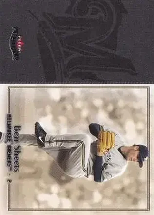 2004 Fleer Patchworks #85 - Ben Sheets - Milwaukee Brewers