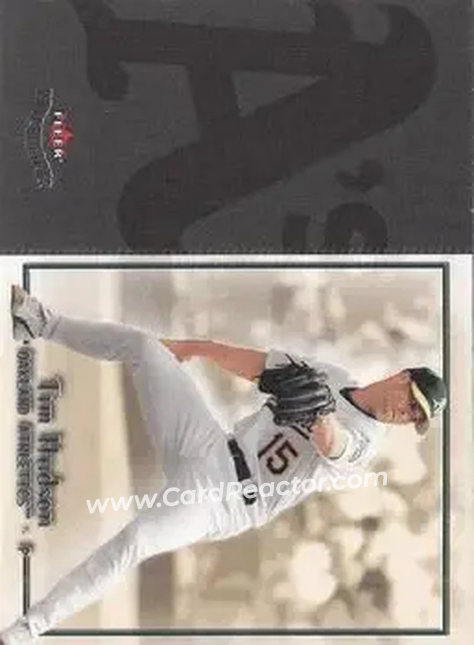 2004 Fleer Patchworks #90 - Tim Hudson - Oakland Athletics - Front
