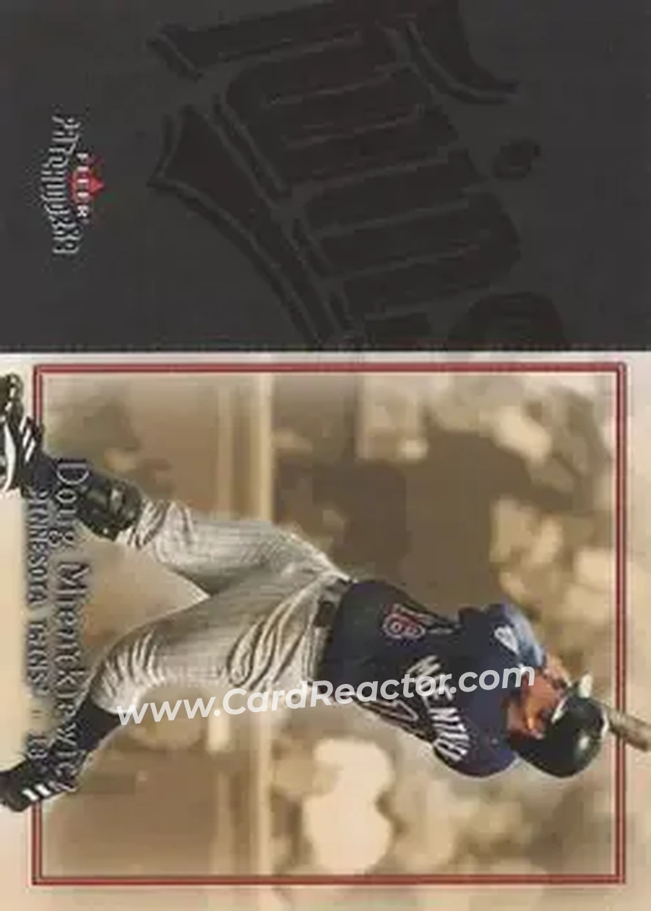2004 Fleer Patchworks #80 - Doug Mientkiewicz - Minnesota Twins - Front