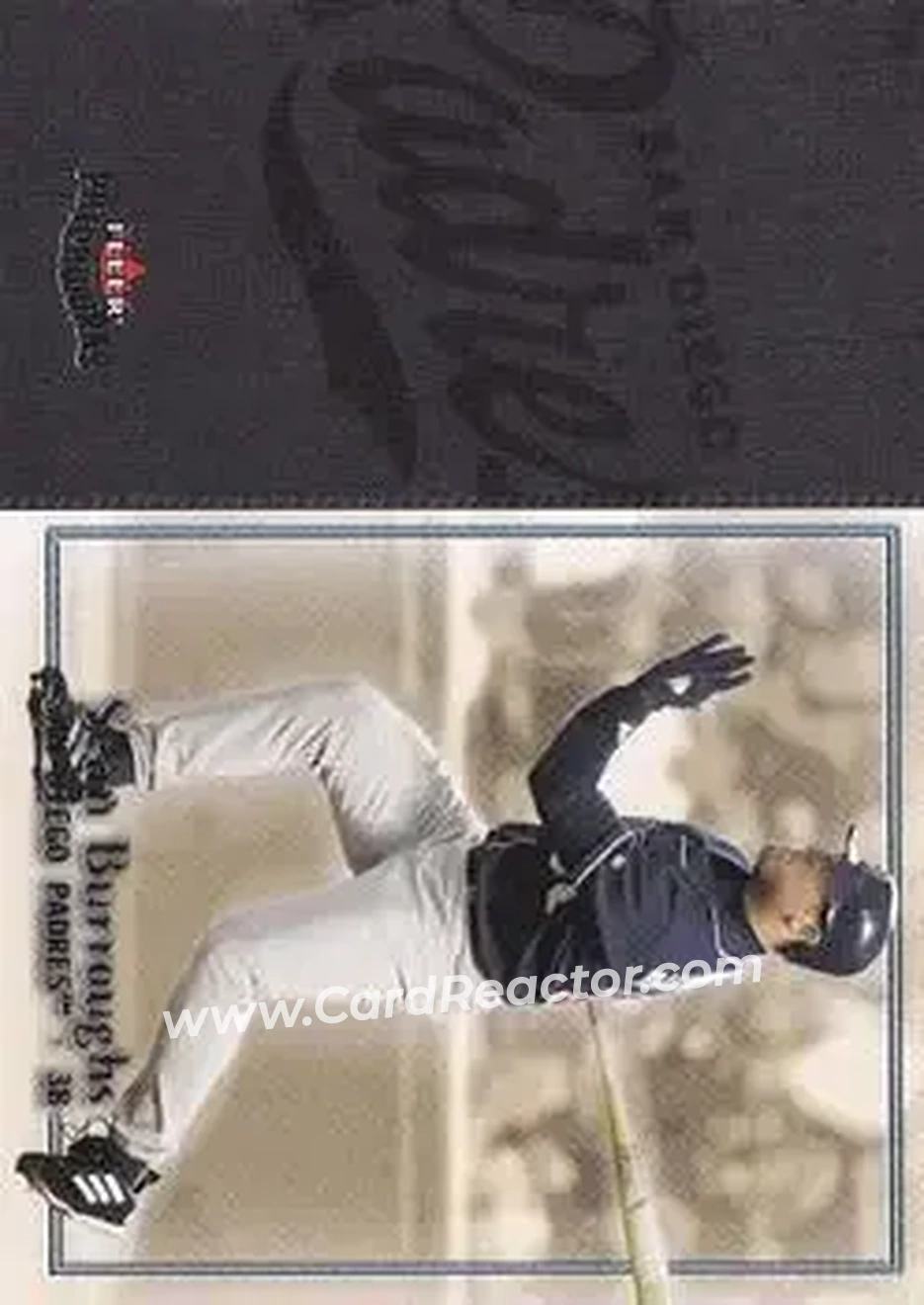 2004 Fleer Patchworks #89 - Sean Burroughs - San Diego Padres - Front