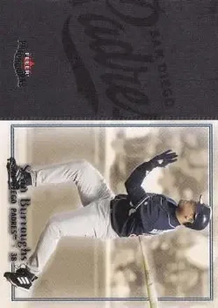 2004 Fleer Patchworks #89 - Sean Burroughs - San Diego Padres