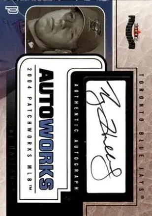 2004 Fleer Patchworks - Autoworks Black #AW-RH - Roy Halladay - Toronto Blue Jays